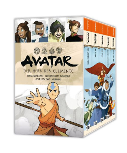 DiMartino, Michael Dante - Konietzko, Bryan - Yang, Gene Luen: Avatar - Der Herr der Elemente Schuber idegen