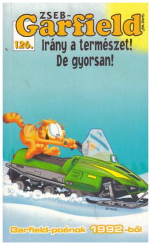 Jim Davis: Zseb-Garfield - Irány a természet! De gyorsan! (126.) antikvár