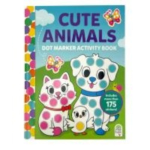 Dot Marker Activity Book Cute Animals idegen