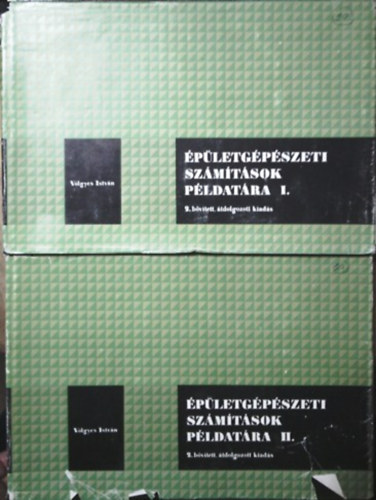 Völgyes István: Épületgépészeti számítások példatára I-II. antikvár