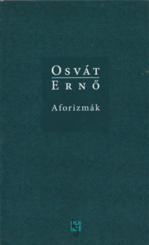 Osvát Ernő: Aforizmák antikvár