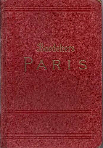 0: Paris (Baedekers) antikvár