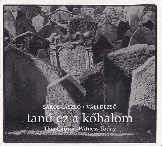 Sáros László; Váli Dezső: Tanú ez a kőhalom This Cairn is Witness Today antikvár