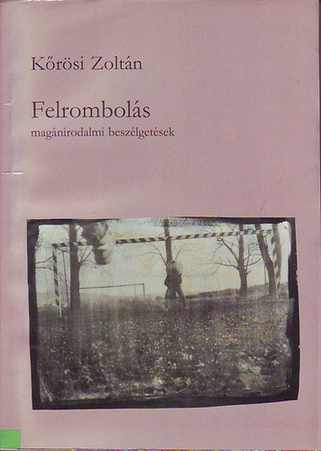 Kőrösi Zoltán: Felrombolás antikvár