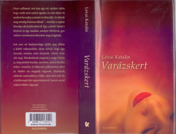 Lévai Katalin: Varázskert + Hírnév 2db Lévai Katalin könyv antikvár
