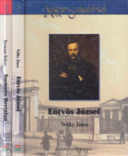 Veliky János, Hermann Róbert: 2 db. Magyar Szabadelvűek (Eötvös József + Szemere Bertalan) antikvár