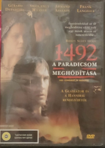 Sigourney Weaver, Gérard Depardieu: 1492 - A paradicsom meghódítása (1 DVD) antikvár