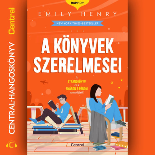 Emily Henry: A könyvek szerelmesei e-hangoskönyv