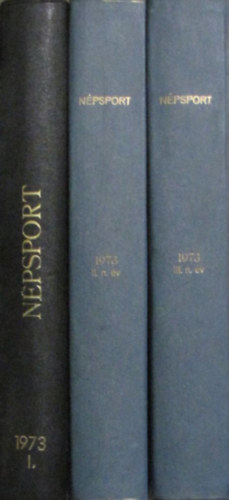 Népsport 1973/ I-II-III.megyedév (január 1-től szeptember 30-ig;1-230 számok) antikvár
