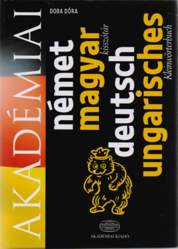 Német-Magyar kisszótár könyv