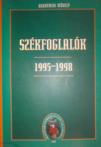 Beck-Glatz-Hámori (szerk.): Székfoglalók, 1995-1998 I. kötet antikvár