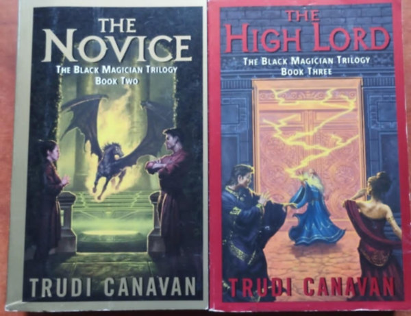 Trudi Canavan: The Novice - The Black Magician Trilogy: Book 2-3 antikvár