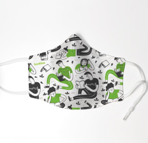 Bookline maszk - Olvasós (nagy) ajándék