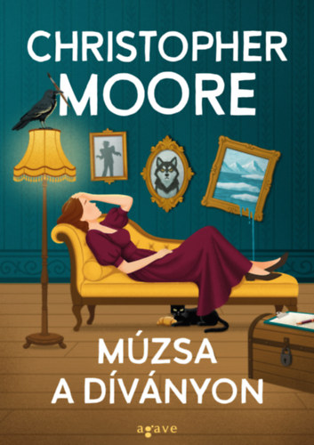 Christopher Moore: Múzsa a díványon könyv