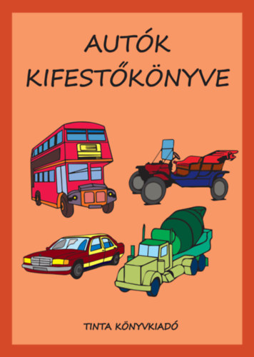 Autók kifestőkönyve akciós termékkép 1