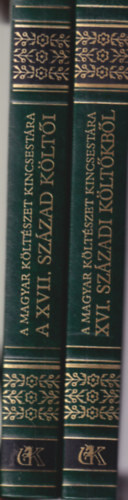 Lator László (szerk.): 2 db verses kötet A Magyar Költészet Kincsestára sorozatból: XVI. századi költőkből 20. + A XVII. század költői ( Válogatás ) 30. antikvár