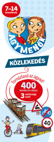 Agymenők Közlekedés kártyacsomag könyv