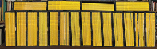 19 évfolyam National Geographic folyóirat díszdobozban 2003-2021. (Hiányzik: 2003. Január, Február / 2007. Április / 2014. Október) antikvár