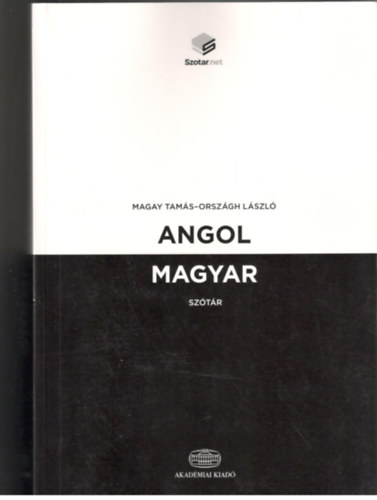 Magay Tamás-Országh László: Angol Magyar szótár (Szotar.net) könyv