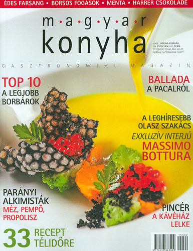 Magyar konyha - 2015. Január-február 39. évfolyam 1-2. szám könyv