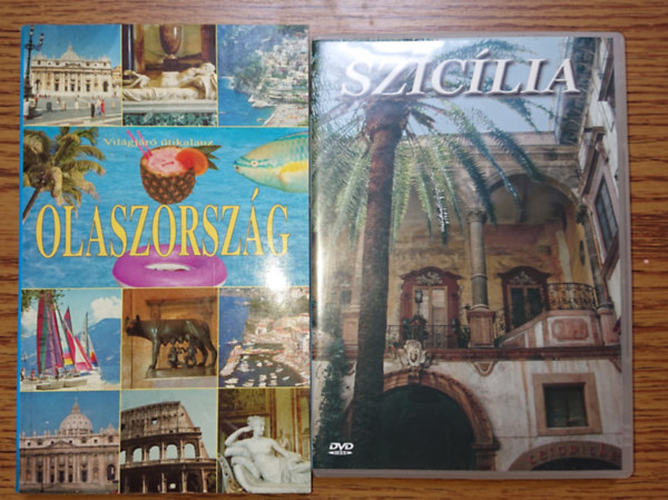 Világjáró útikalauz: Olaszország ajándék Szicília DVD-vel antikvár