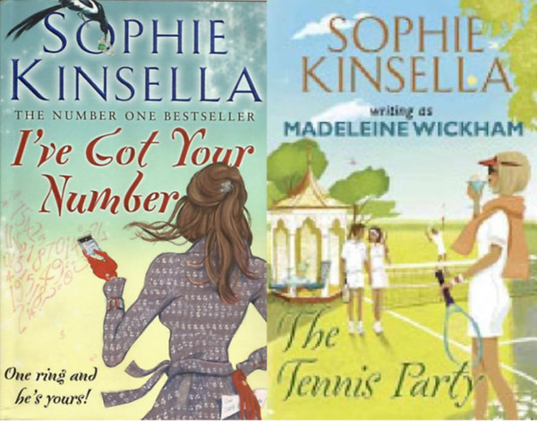 Sophie Kinsella, Madeleine Wickham (Kinsella, Sophie): I've Got Your Number+The Tennis Party ( 2 kötet - angol) antikvár