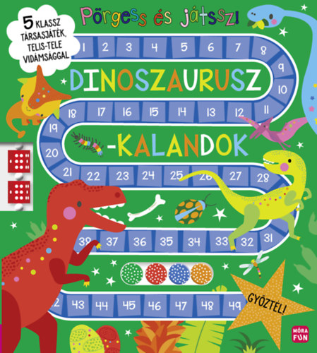 Pörgess és játssz - Dinoszaurusz-kalandok könyv