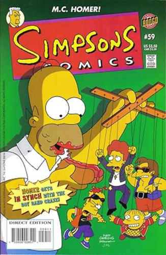 Simpsons comics Volume 59 antikvár