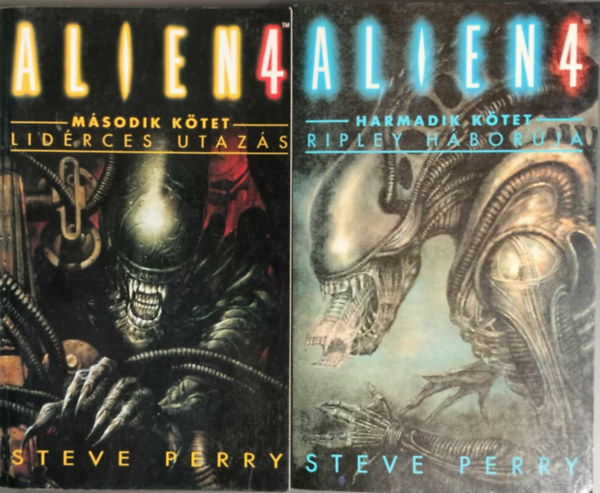 Steve Perry: Alien 4. 2-3 ( Ripley háborúja- Lidérces utazás) antikvár