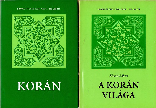 Simon Róbert (ford.): Korán + A Korán világa könyv