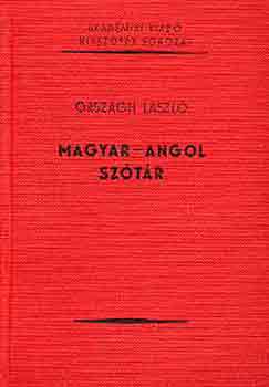 Országh László: Magyar-angol kisszótár (Országh) antikvár