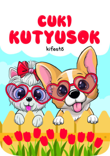 Cuki kutyusok - kifestő akciós termékkép 1