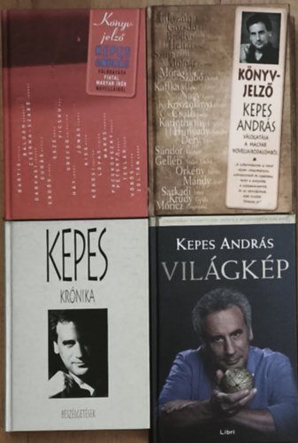 Kepes András: 4db Kepes András mű - Válogatás a magyar novellairodalomból, Világkép, Beszélgetések, Könyvjekző antikvár