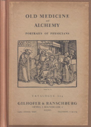 Old medicine and alchemy (Portraits of physicians)- catalogue 214. antikvár
