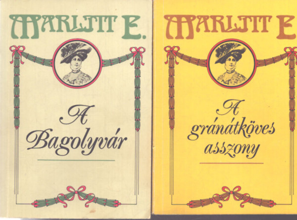 Marlitt E.: 2 db Marlitt E. romantikus kötet: A Bagolyvár - A gránátköves asszony antikvár