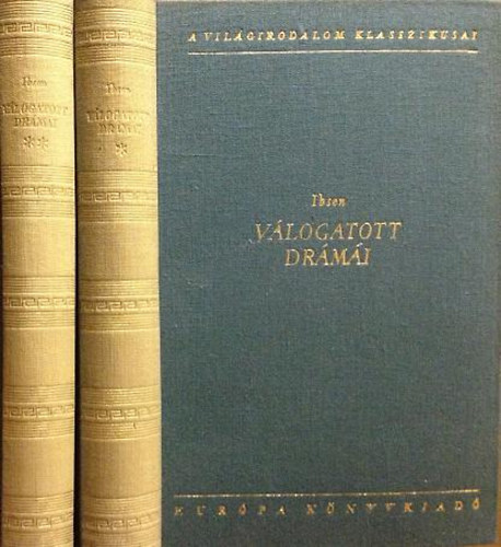 Henrik Ibsen: Henrik Ibsen válogatott drámái I-II. antikvár