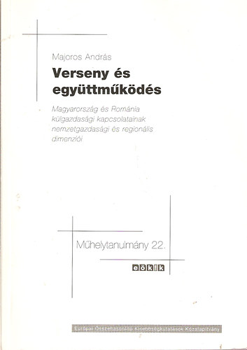 Majoros András: Verseny és együttműködés antikvár