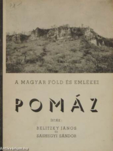 Belitzky János Sashegyi Sándor: Pomáz antikvár