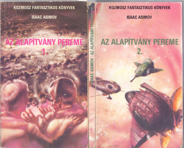 Isaac Asimov: Az Alapítvány pereme 1-2. (Kozmosz Fantasztikus Könyvek) antikvár