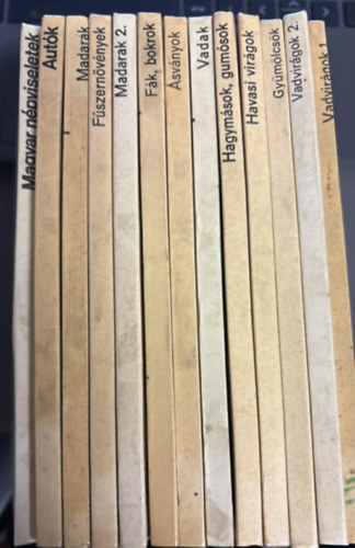 Nincs feltüntetve: 13 darab búvárzsebkönyv antikvár