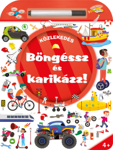 Böngéssz és karikázz! - Közlekedés könyv
