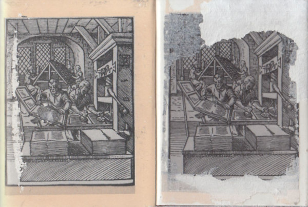 Dr. Veres László: A miskolci nyomdászat kezdetei I-II. (minikönyv) antikvár