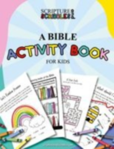 Malin: Scripture and Scribbles, A Bible Activity Book for Kids idegen