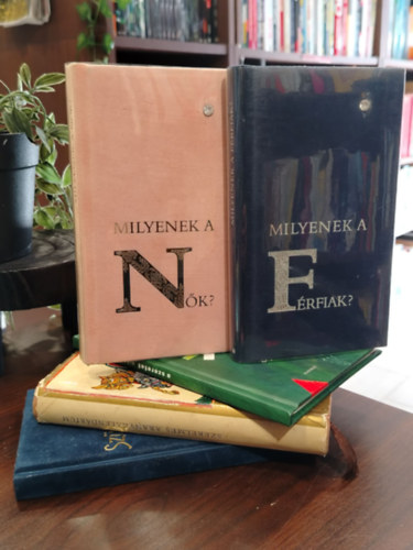 KÖNYVMENTŐ AJÁNLAT 5 DB. AJÁNDÉKKÖNYVEK. Milyenek a férfiak?, Milyeneka nők?, A szeretet ajándéka, Szerelmes Arany Kalendárium, Születésnapra antikvár