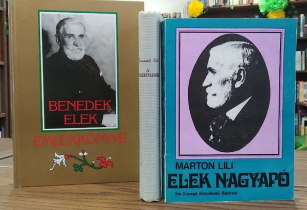 Benedek  Elek, Marton Lili: 3 db-os KÖNYVMENTŐ AJÁNLAT: Benedek Elek emlékkönyve+ Elek nagyapó+ A harismadár antikvár