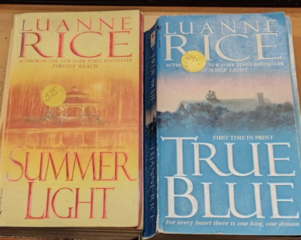 Luanne Rice: 2 db Luanne Rice: Summer Light + True Blue antikvár