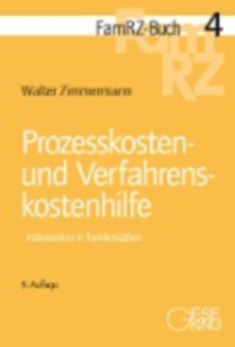 Zimmermann, Walter: Prozesskosten- und Verfahrenskostenhilfe idegen