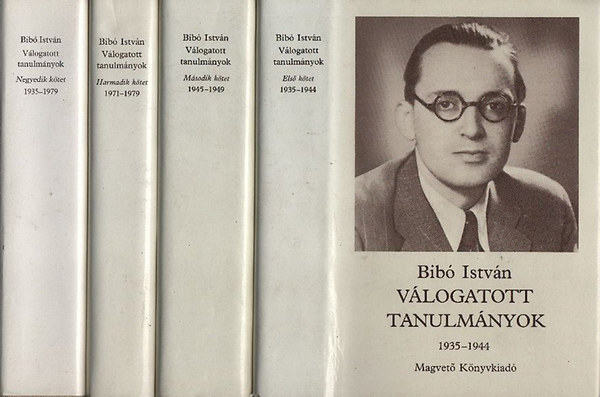 Bibó István: Válogatott tanulmányok I-IV. (1935-1979) antikvár