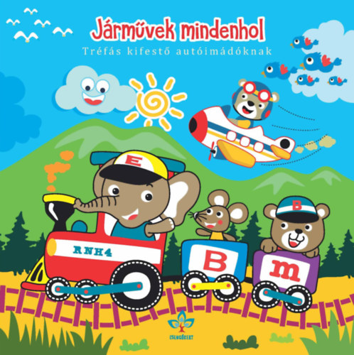 Járművek mindenhol - Tréfás kifestő autóimádóknak akciós termékkép 1