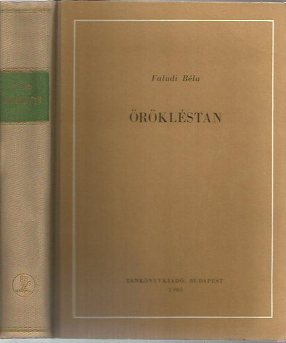 Faludi Béla: Örökléstan antikvár